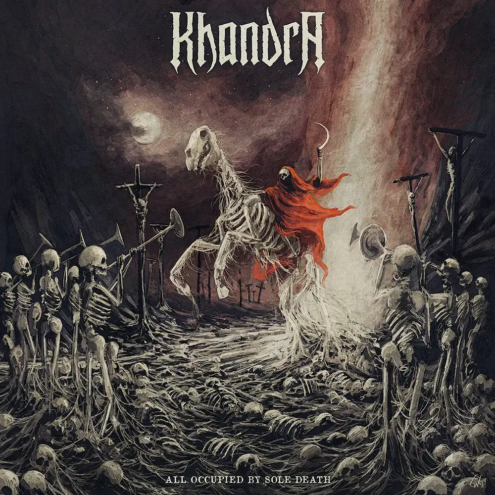 KHANDRA · All Occupied By Sole Death | BLACK LP · Picture 1 KHANDRA · All Occupied By Sole Death | BLACK LP (Black Metal Vinyl) · Picture 1