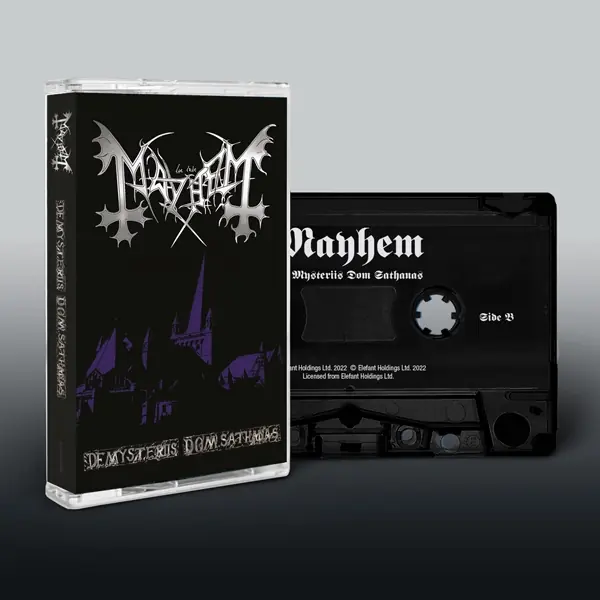 MAYHEM - De Mysteriis Dom Sathanas · BLACK TAPE - BOB VERSION