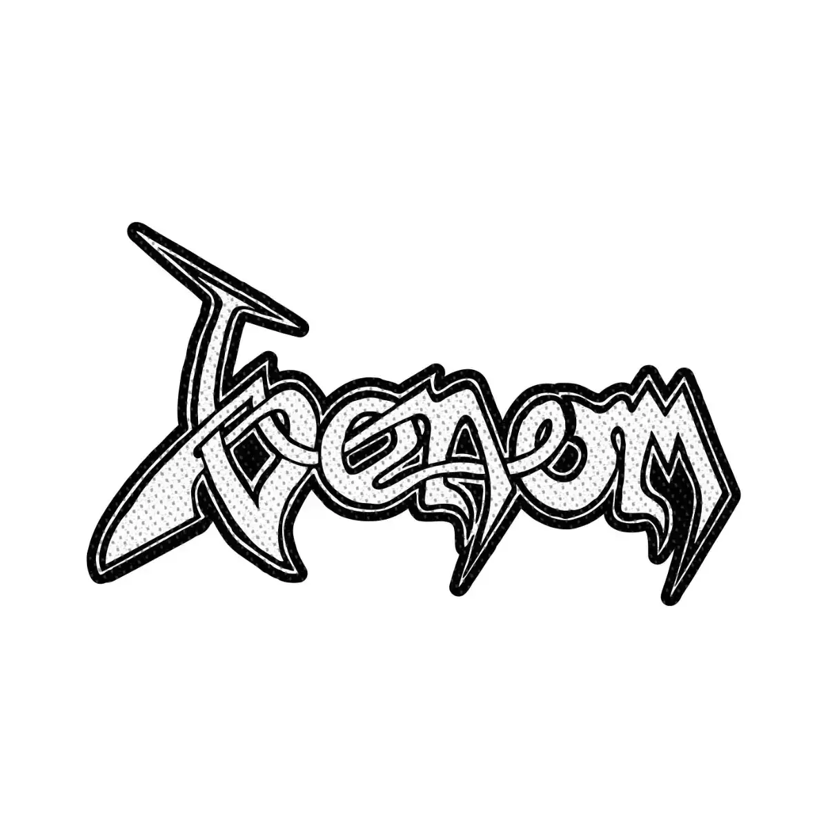 VENOM · Logo Cut-Out | PATCH (Black Metal Others)