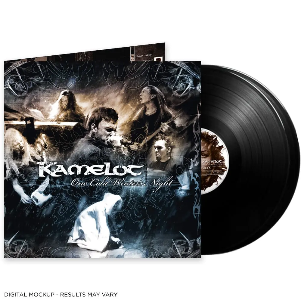 KAMELOT · One Cold Winter's Night | BLACK DOUBLE VINYL (Symphonic Metal Vinyl)