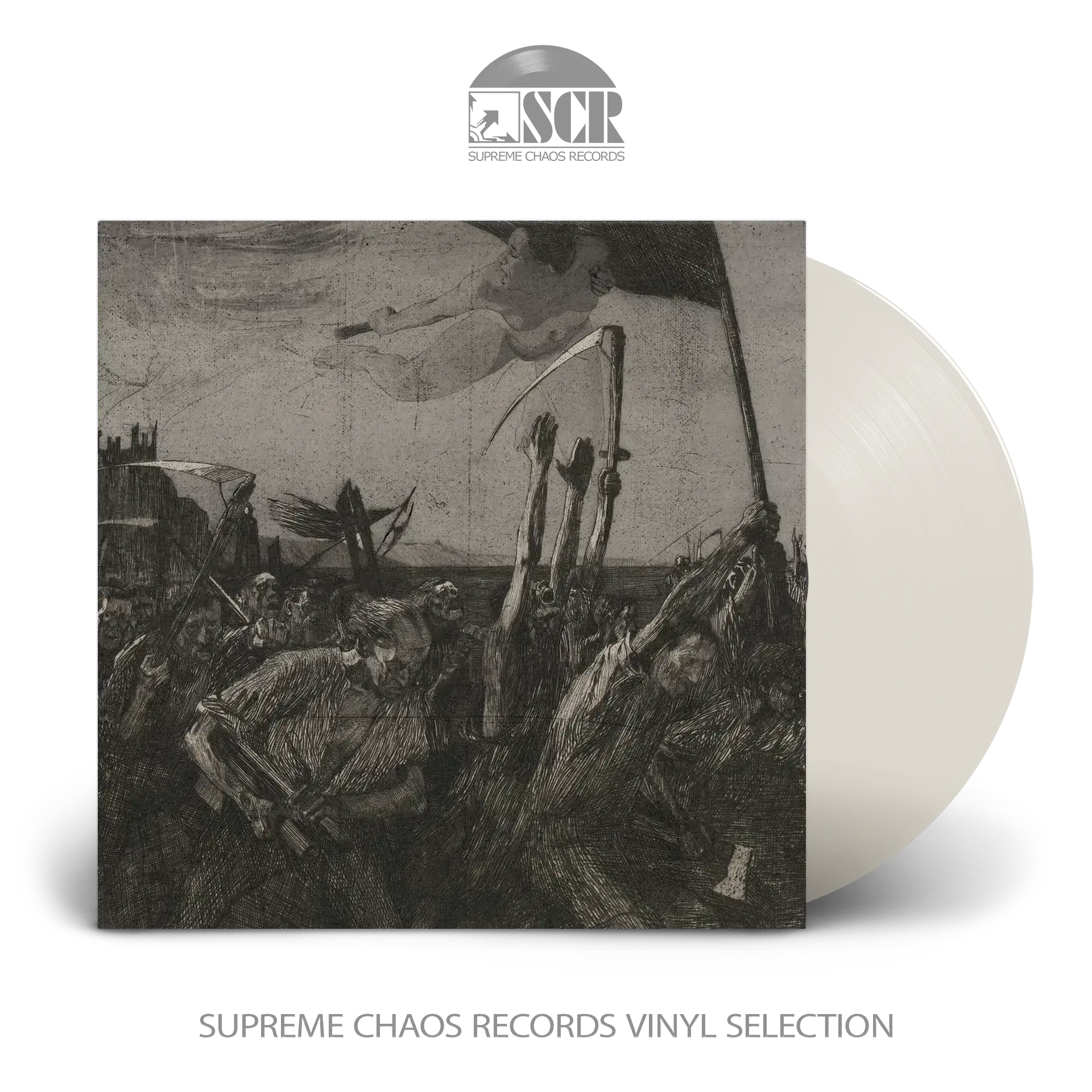 PANZERFAUST - The Suns Of Perdition · Chapter II: Render Unto Eden · CLEAR LP (Black Metal Vinyl)