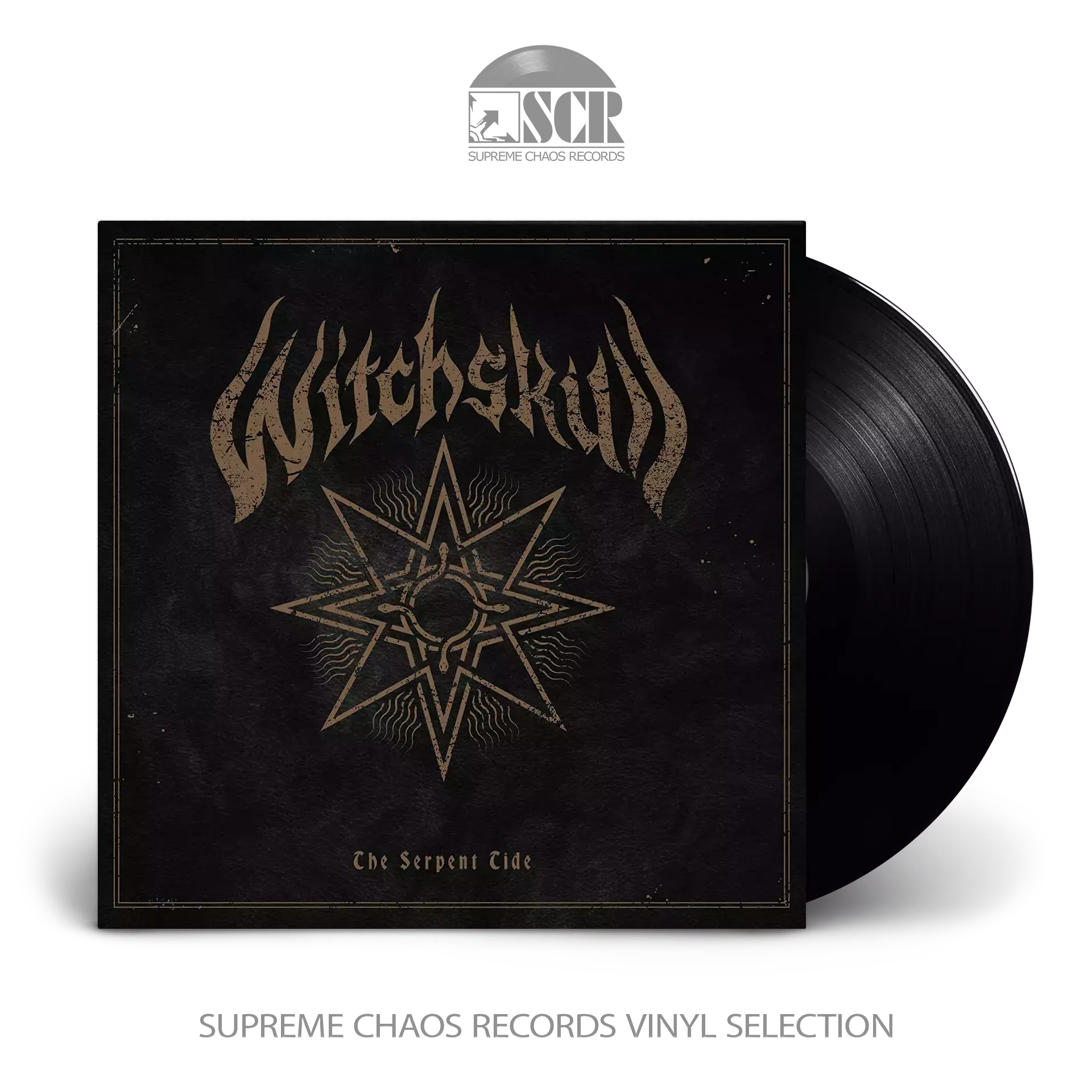 WITCHSKULL - The Serpent Tide · BLACK LP WITCHSKULL - The Serpent Tide · BLACK LP (Stoner Rock/Doom Metal Vinyl)