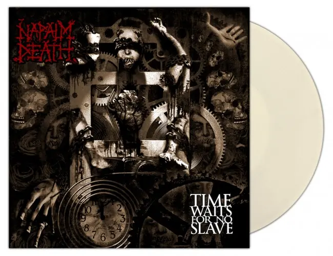 NAPALM DEATH · Time Waits For No Slave | CLEAR LP NAPALM DEATH · Time Waits For No Slave | CLEAR LP (Grindcore Vinyl)