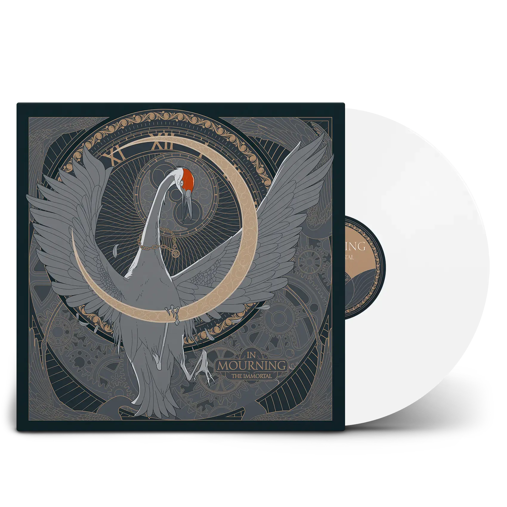 IN MOURNING - The Immortal · WHITE LP (Melodic Death Metal/Progressive Metal/Doom Metal Vinyl)