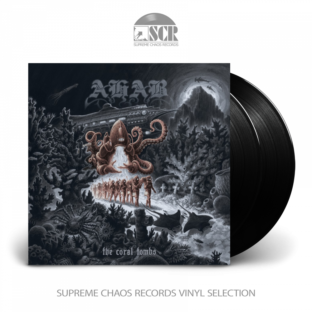 AHAB - The Coral Tombs [BLACK DLP]