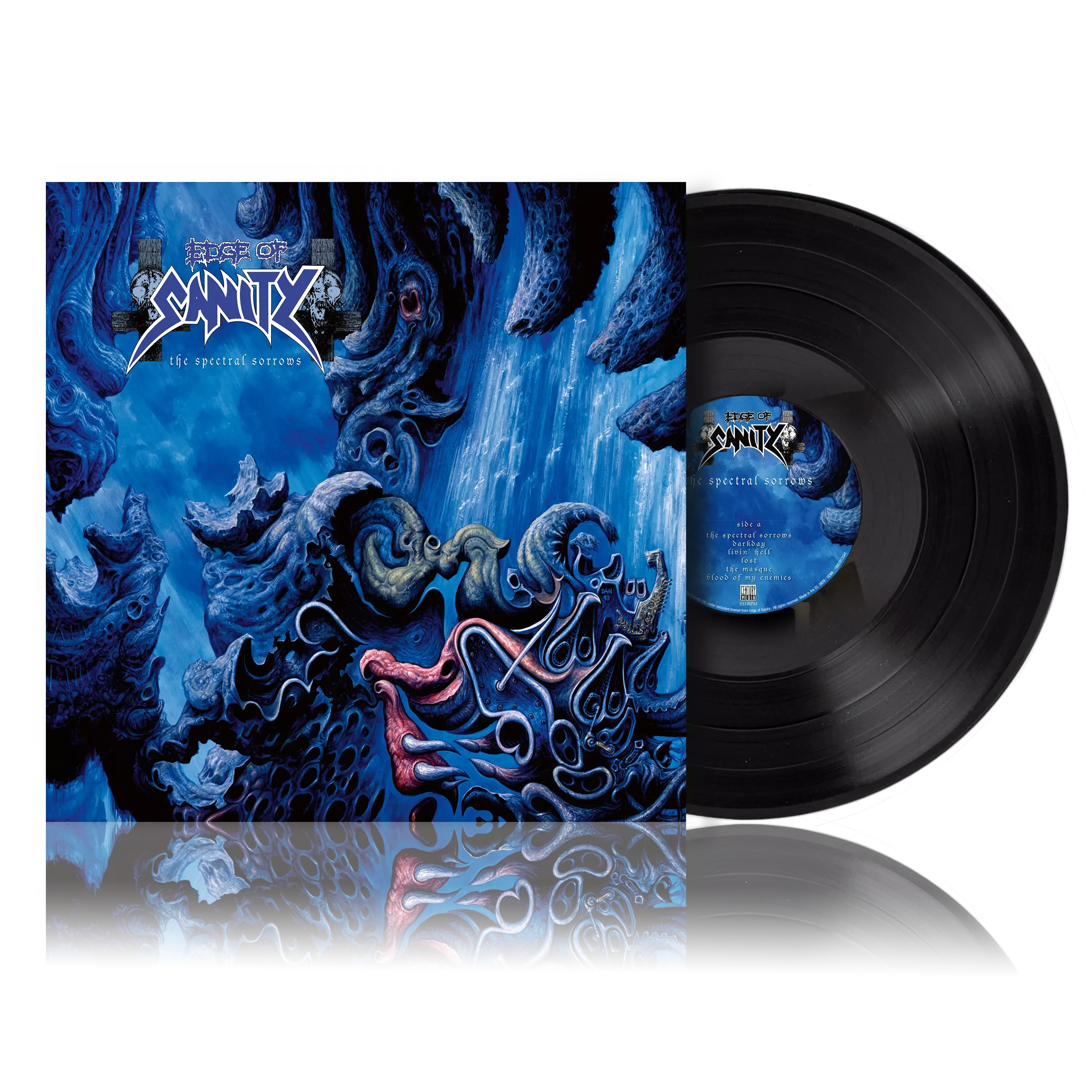 EDGE OF SANITY - The Spectral Sorrows (Re-Issue 2024) · BLACK LP