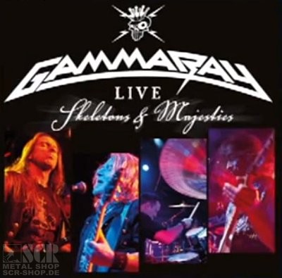 GAMMA RAY · Skeletons & Majesties - Live | 2-CD DCD (Heavy Metal CDs)