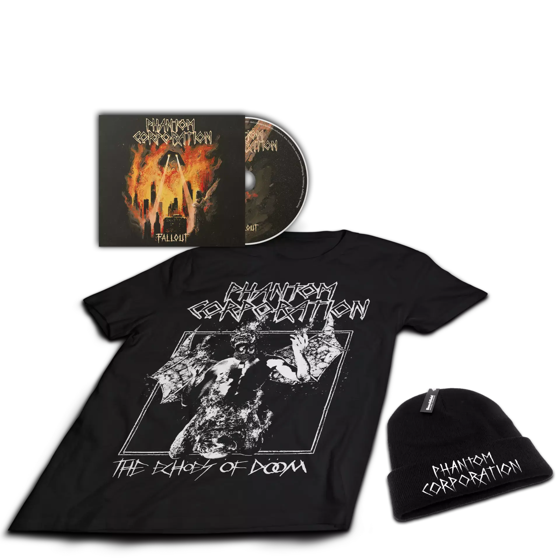 PHANTOM CORPORATION · Fallout | DIGIPAK BUNDLE PHANTOM CORPORATION · Fallout | DIGIPAK BUNDLE (Death Metal CDs)