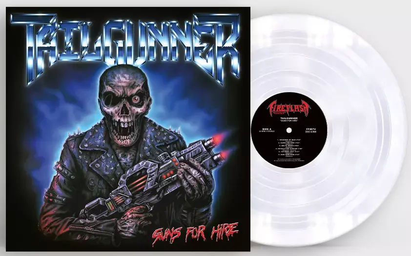 TAILGUNNER - Guns For Hire · CRYSTAL CLEAR LP