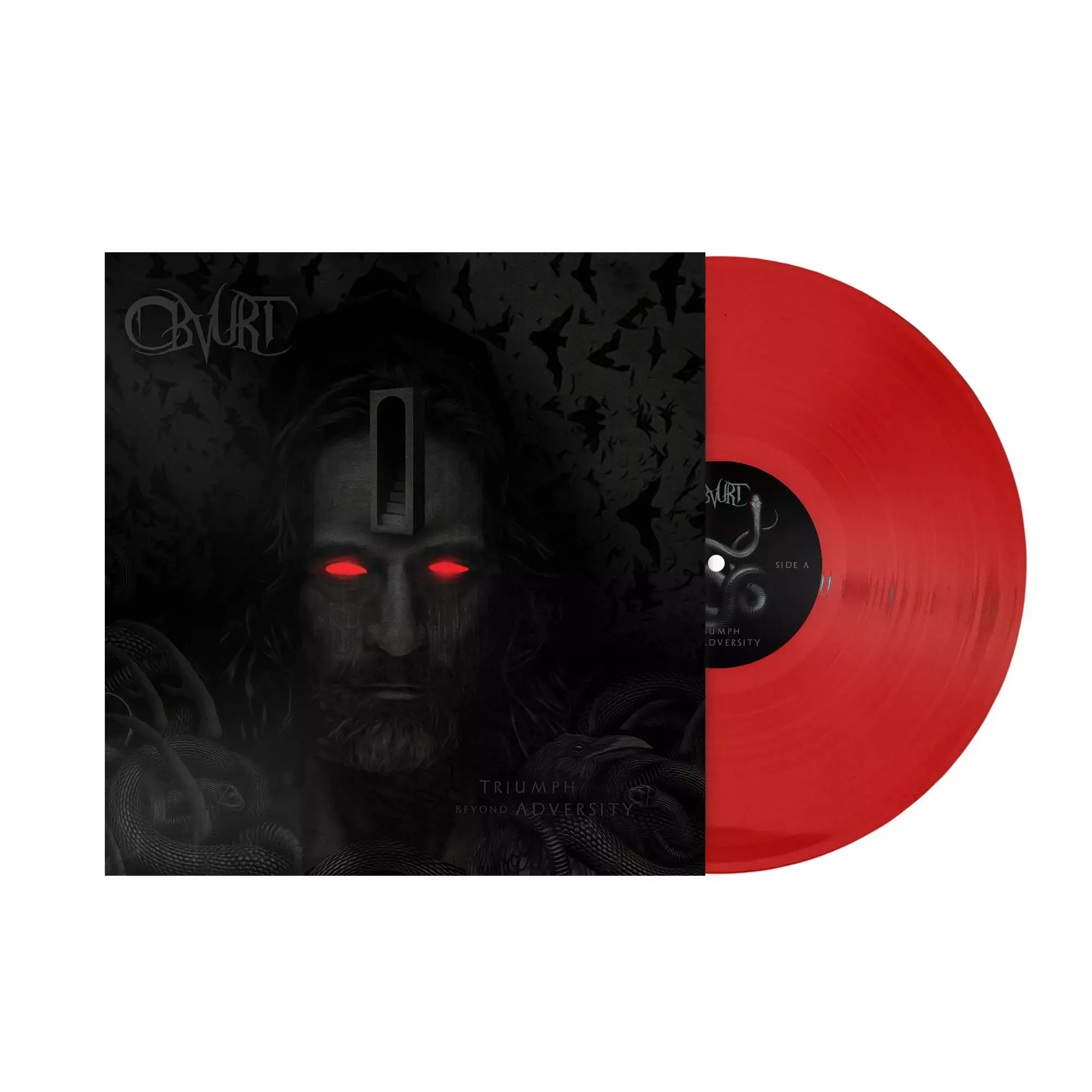 OBVURT · Triumph Beyond Adversity | RED LP (Death Metal Vinyl)