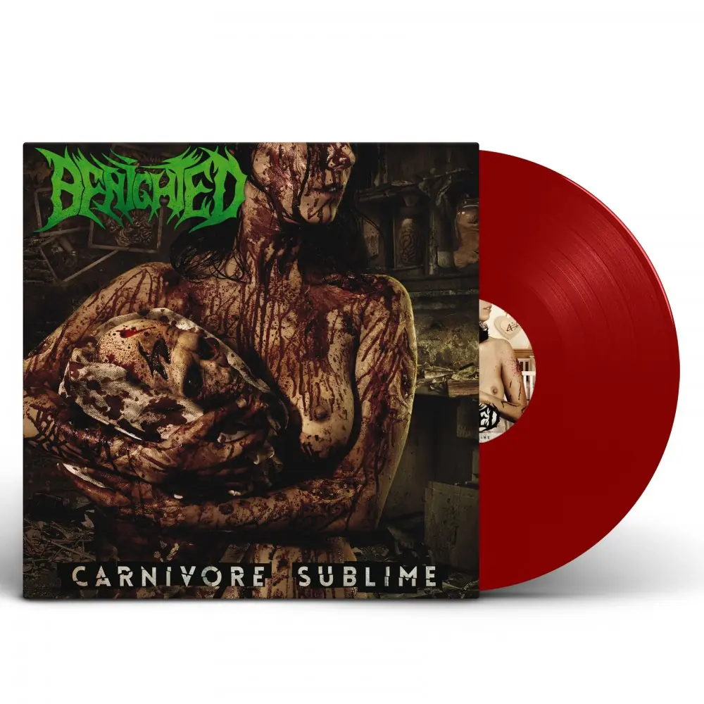 BENIGHTED · Carnivore Sublime | RED LP BENIGHTED · Carnivore Sublime | RED LP (Death Metal Vinyl)