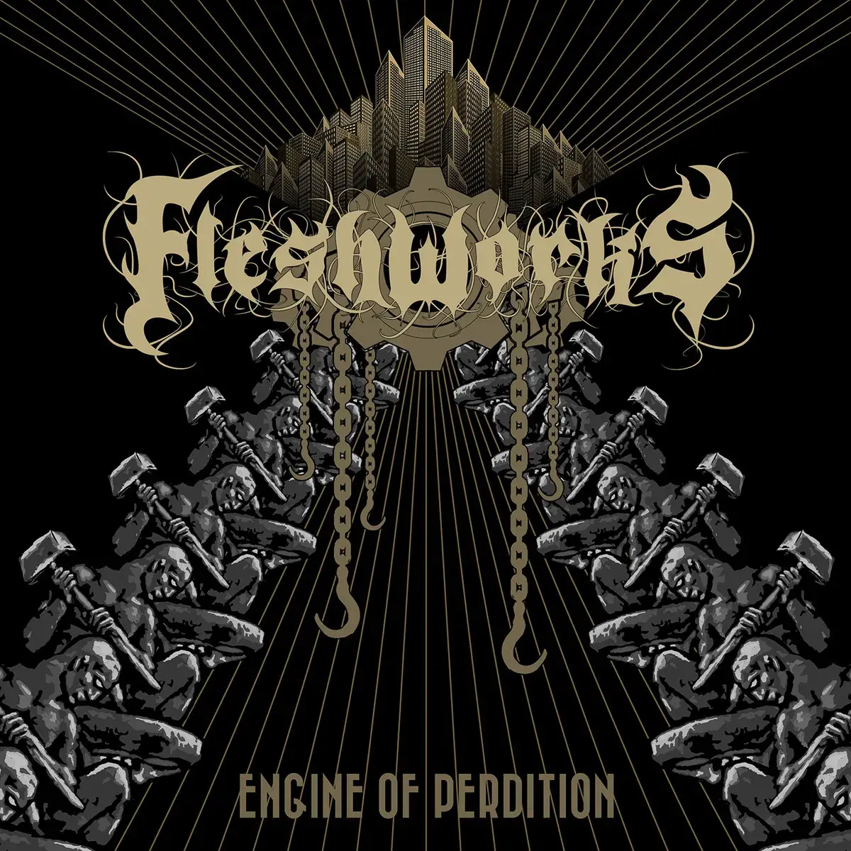 FLESHWORKS - Engine Of Perdition · CD (Death Metal CDs)