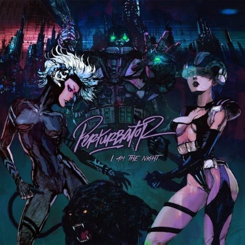 PERTURBATOR · I Am The Night | RED 2LP (Darkwave Vinyl)