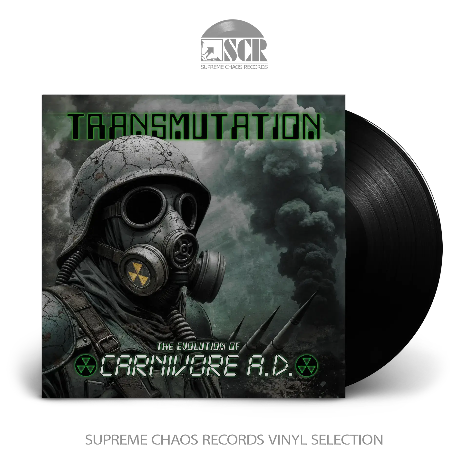 CARNIVORE A.D. · Transmutation | BLACK LP CARNIVORE A.D. · Transmutation | BLACK LP (Thrash Metal Vinyl)