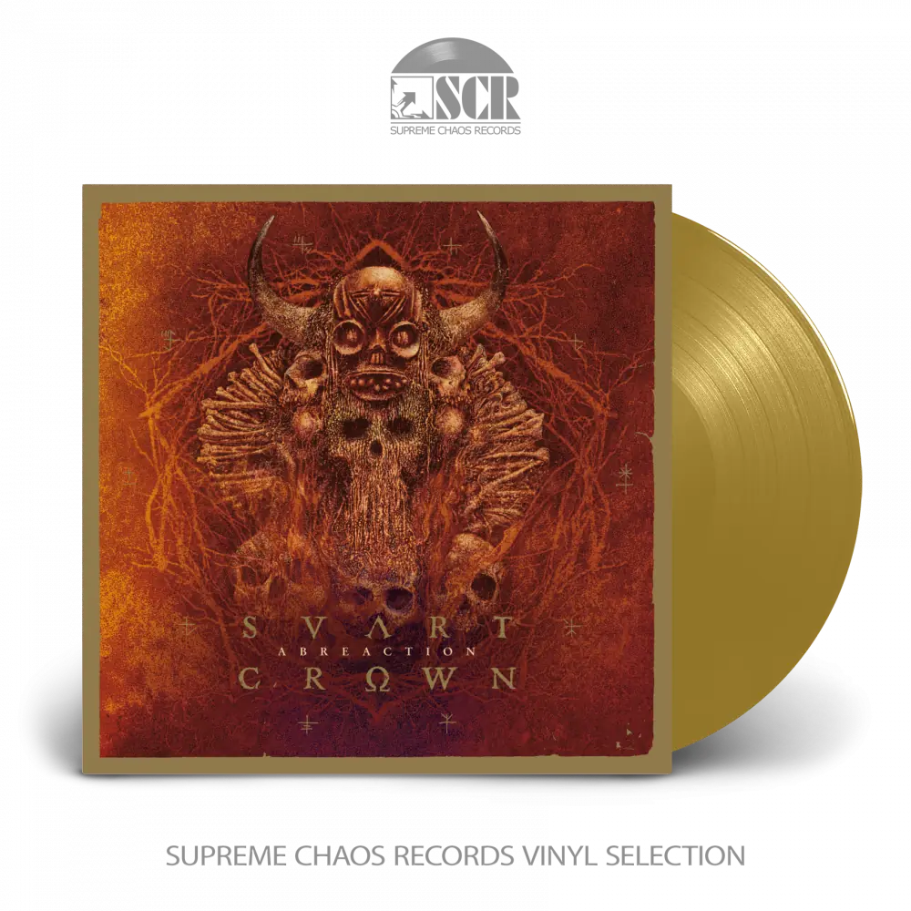 SVART CROWN · Abreaction | GOLD LP SVART CROWN · Abreaction | GOLD LP (Black Metal Vinyl)