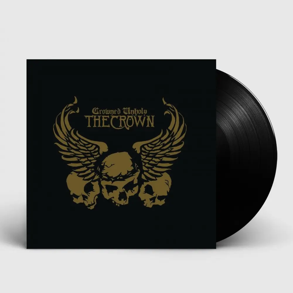 THE CROWN - Crowned Unholy · BLACK LP