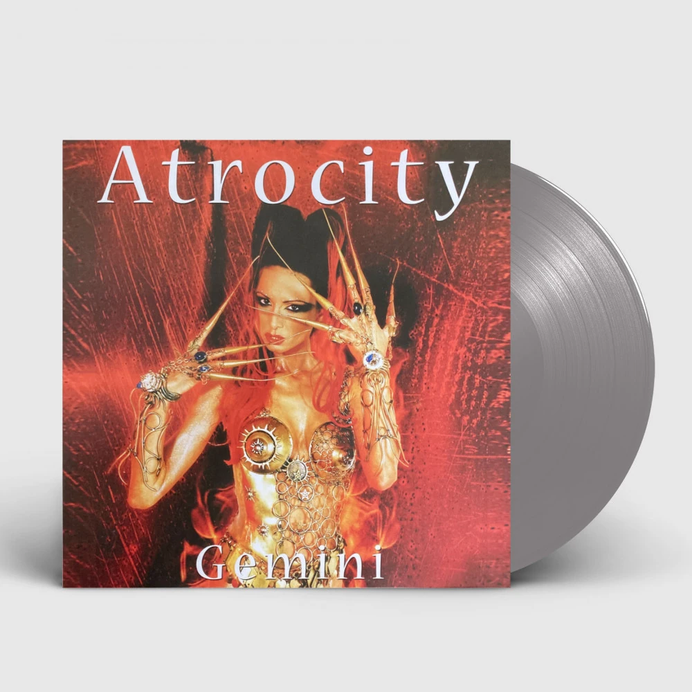 Atrocity · Gemini | SILVER/RED LP