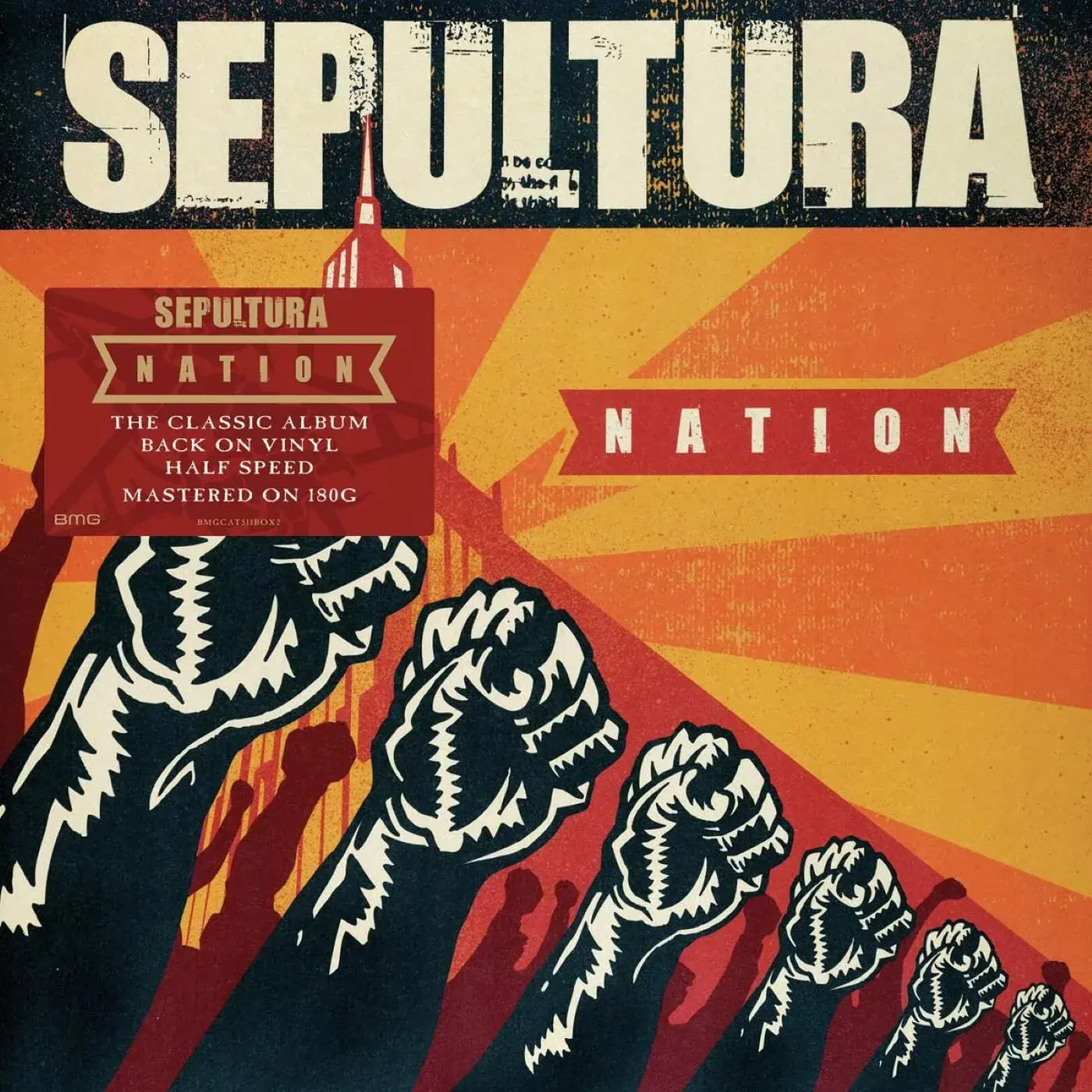 SEPULTURA · Nation (Half Speed Mastering) | BLACK DLP · Picture 1 SEPULTURA · Nation (Half Speed Mastering) | BLACK DLP (Thrash Metal Vinyl) · Picture 1