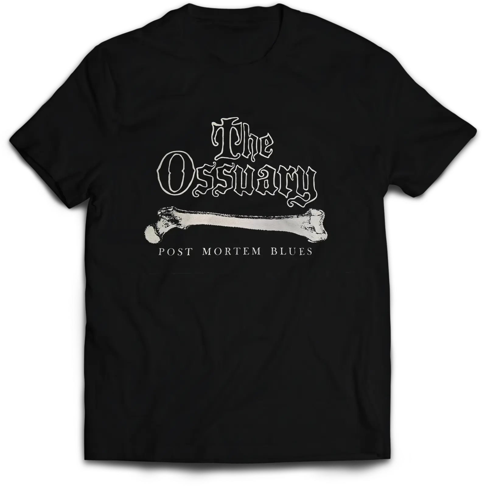 THE OSSUARY - Post Mortem Blues Bones · T-SHIRT THE OSSUARY - Post Mortem Blues Bones · T-SHIRT (Doom Metal/Heavy Metal/Psychedelic Rock Clothes)