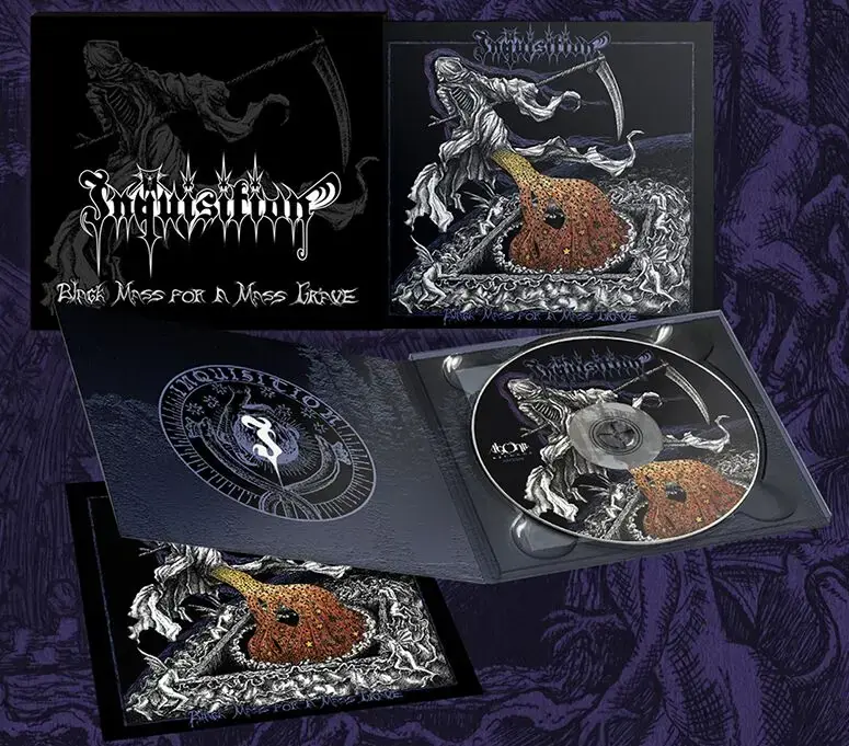 INQUISITION - Black Mass For A Mass Grave · DIGIPAK CD (Black Metal CDs)