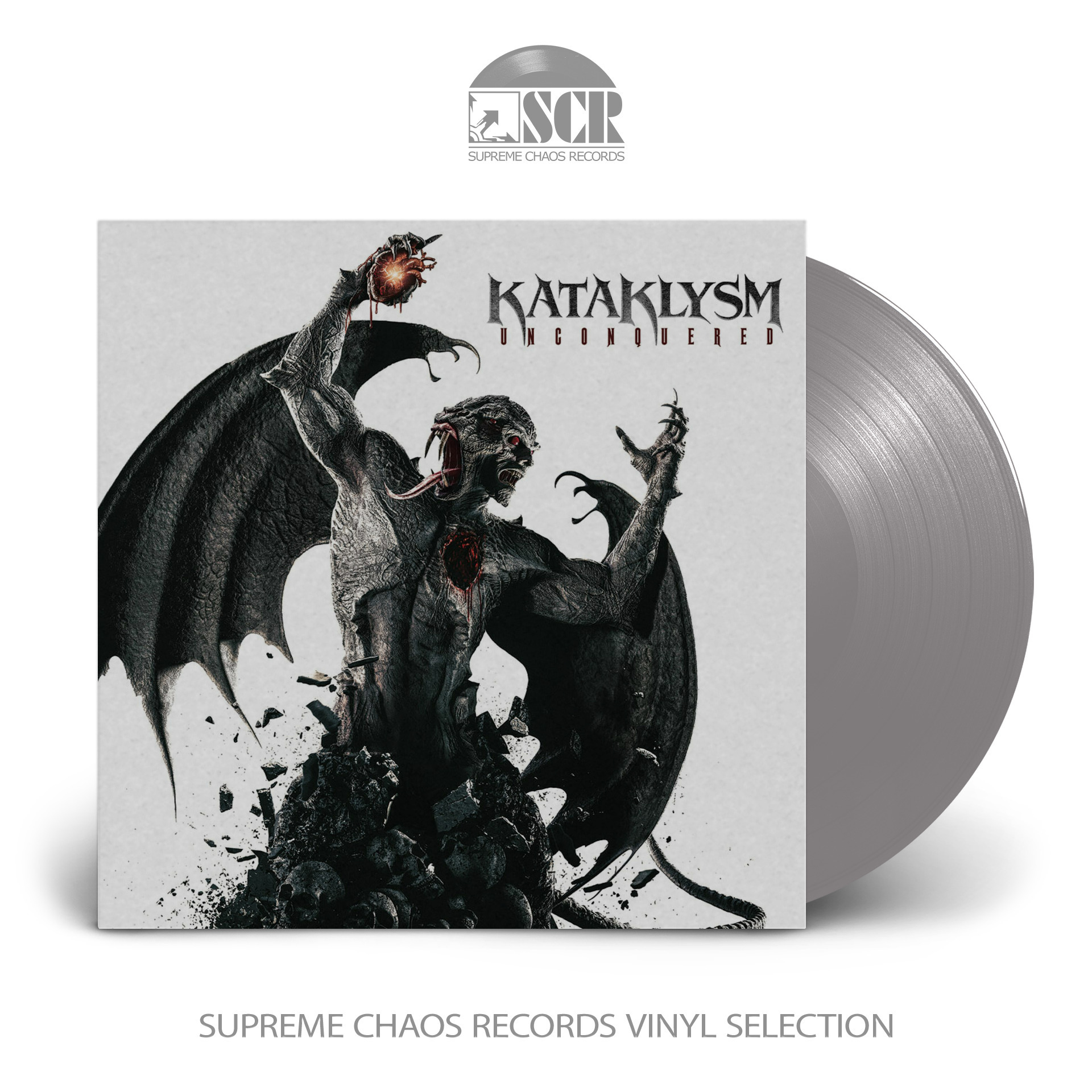 KATAKLYSM - Unconquered · SILVER LP KATAKLYSM - Unconquered · SILVER LP (Death Metal Vinyl)