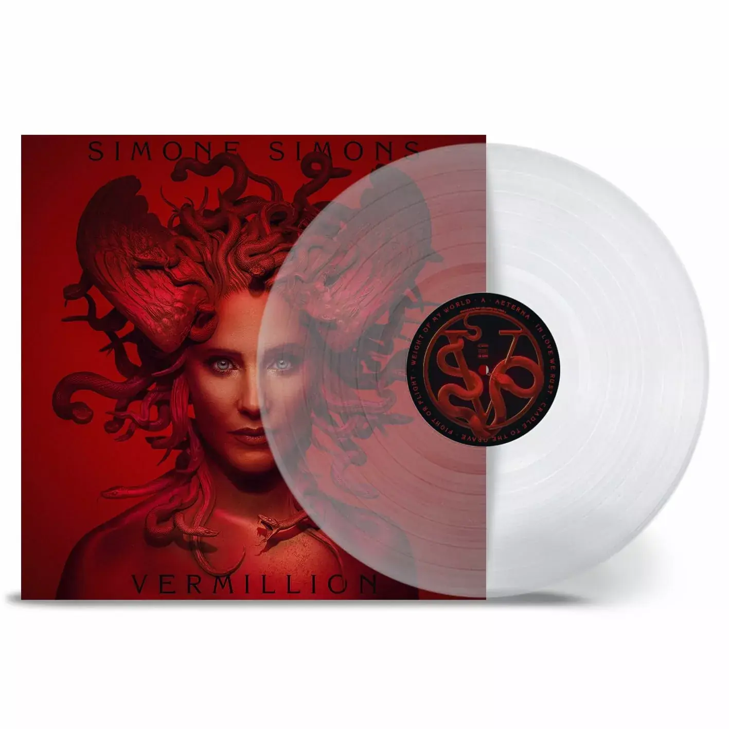 SIMONE SIMONS · Vermillion | CRYSTAL CLEAR LP (Power Metal Vinyl)