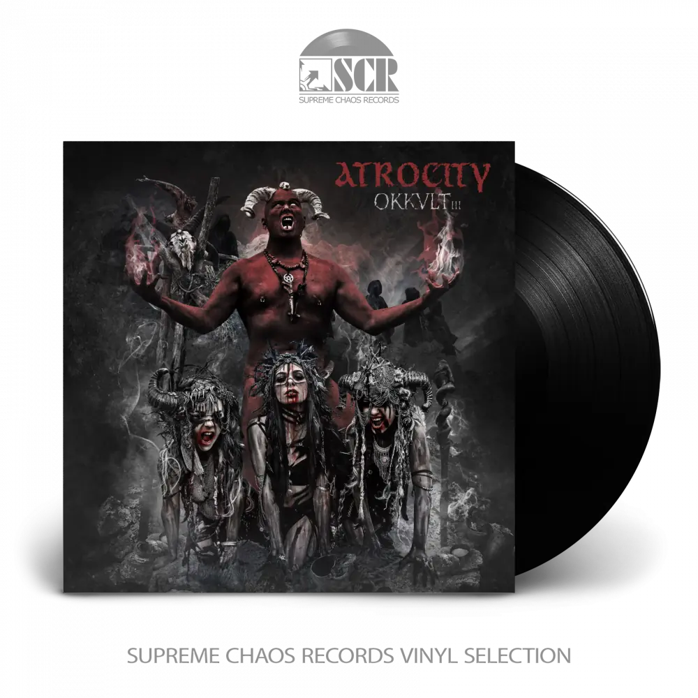 ATROCITY - Okkult III · BLACK LP (Death Metal Vinyl)