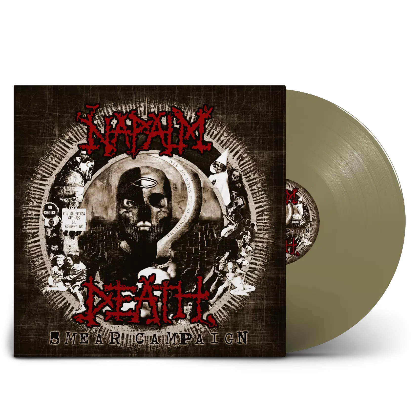 NAPALM DEATH · Smear Campaign | GOLDEN LP NAPALM DEATH · Smear Campaign | GOLDEN LP (Grindcore Vinyl)