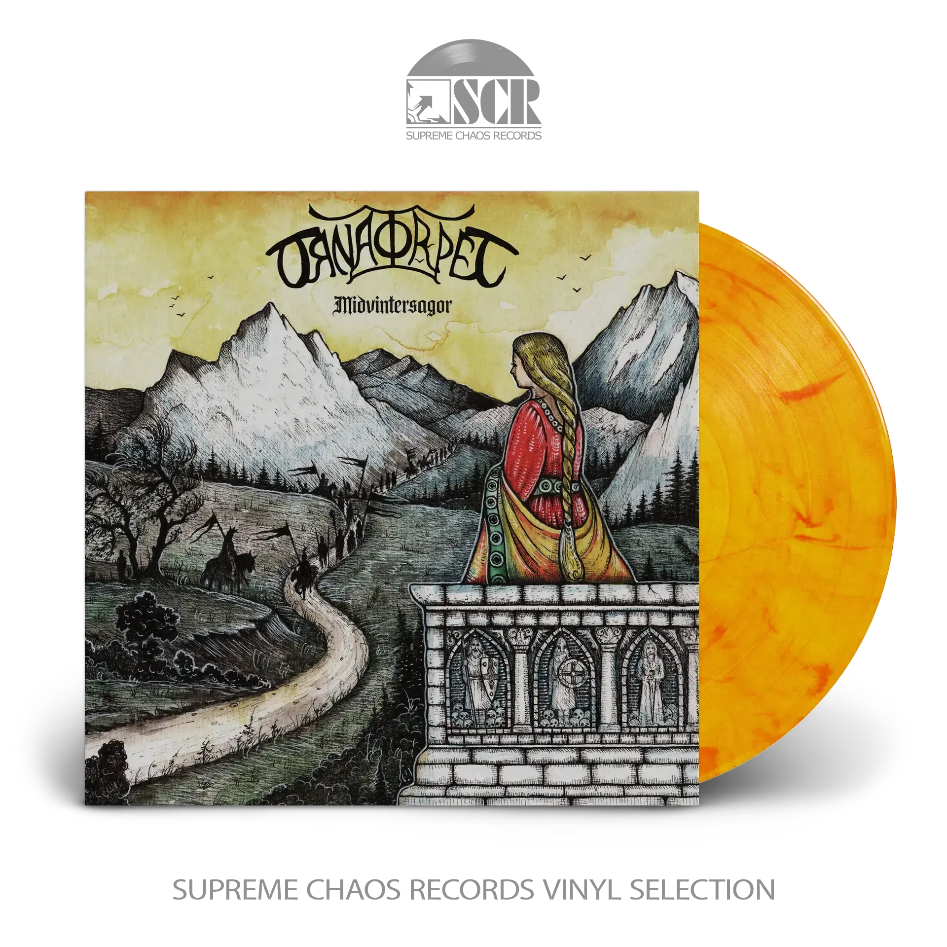 ÖRNATORPET - Midvintersagor · ORANGE/RED MARBLED LP