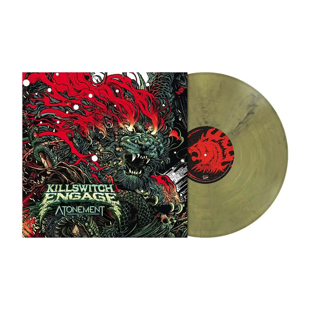 KILLSWITCH ENGAGE - Atonement · SWAMP GREEN MARBLED LP