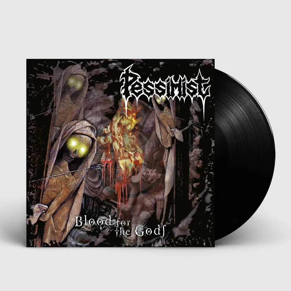 PESSIMIST - Blood For The Gods · BLACK LP