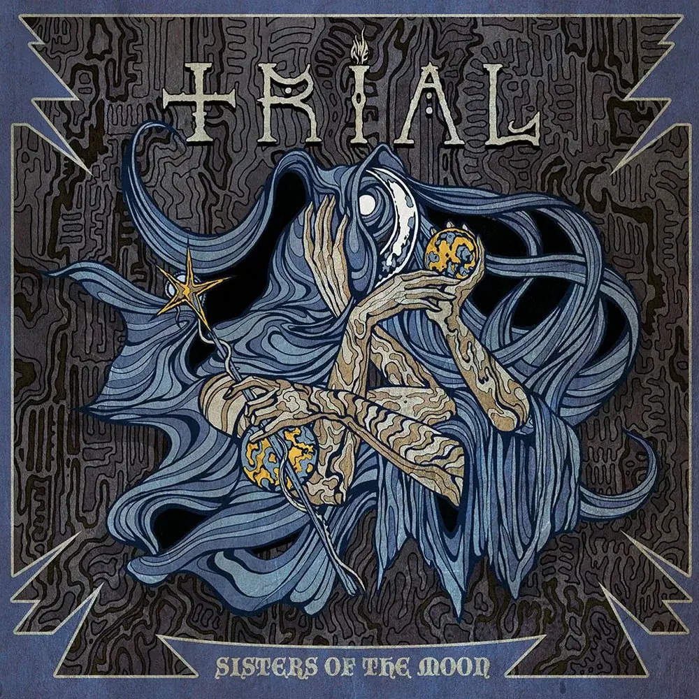 TRIAL · Sisters Of The Moon | BLACK 7" EP (Heavy Metal Vinyl) · Picture 1