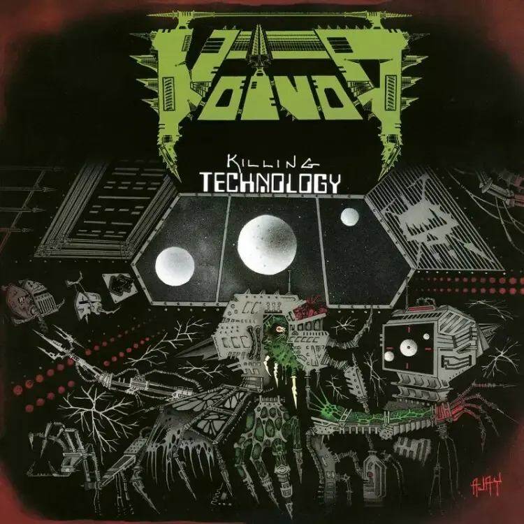 VOIVOD - Killing Technology · GALAXY EFFECT LP (Thrash Metal Vinyl)