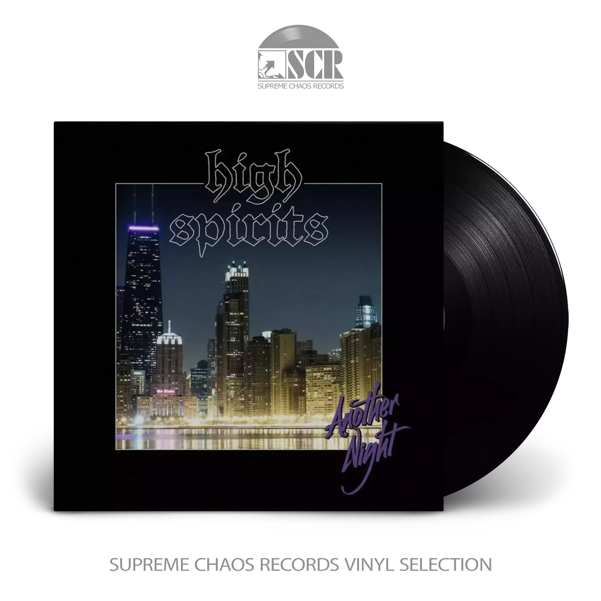 HIGH SPIRITS · Another Night | BLACK LP HIGH SPIRITS · Another Night | BLACK LP (Heavy Metal Vinyl)