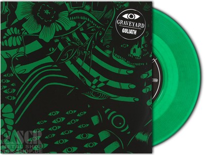 GRAVEYARD - Goliath · LTD.GREEN 7" EP (Progressive Rock Vinyl)