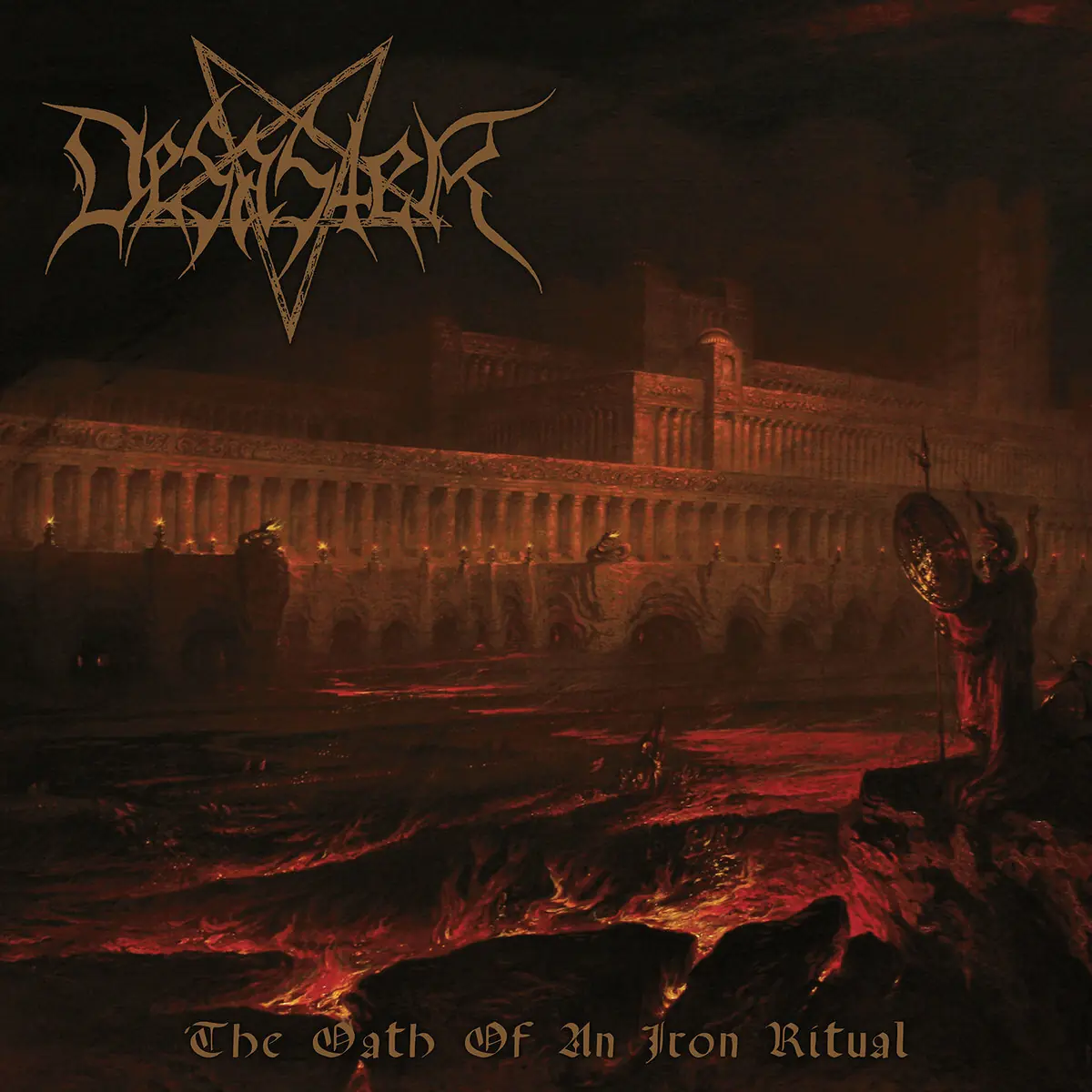 DESASTER - The Oath Of An Iron Ritual · BLACK LP (Thrash Metal Vinyl) · Picture 1