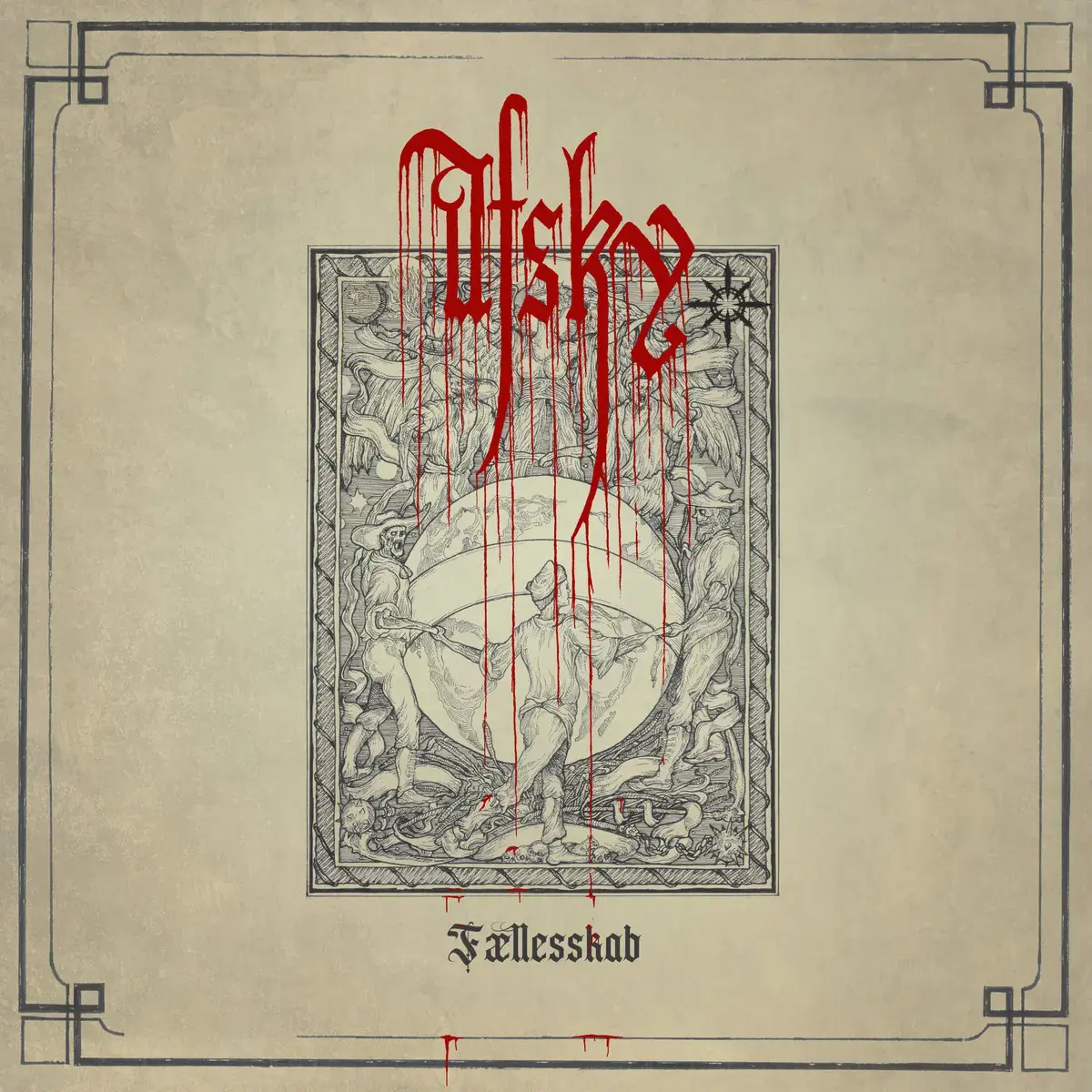 AFSKY · Fællesskab | RED LP · Picture 1 AFSKY · Fællesskab | RED LP (Black Metal Vinyl) · Picture 1