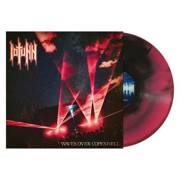 IOTUNN · Waves Over Copenhell | CRIMSON RED BLACK MARBLED LP (Melodic Death Metal/Progressive Metal Vinyl) · Picture 2