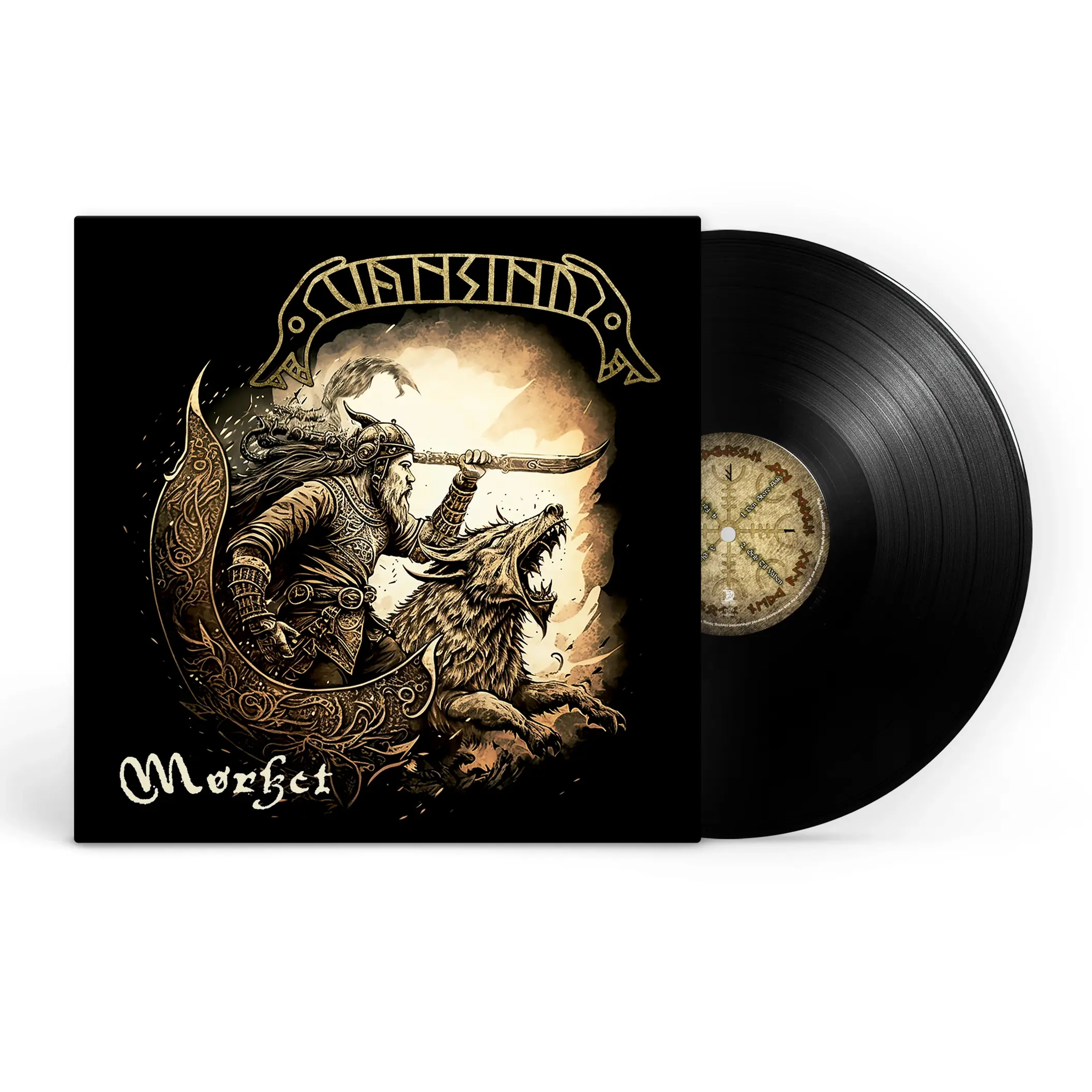 VANSIND · Mørket | BLACK LP VANSIND · Mørket | BLACK LP (Viking Metal Vinyl)