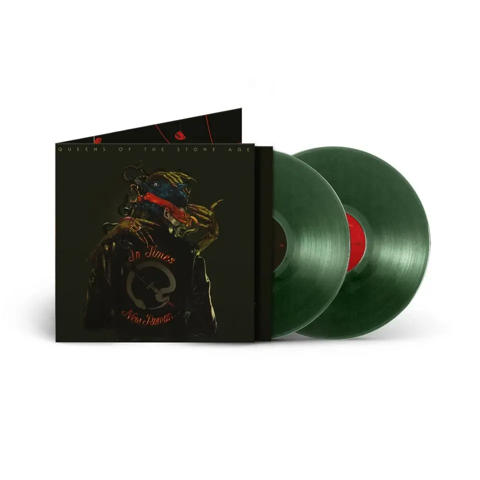 QUEENS OF THE STONE AGE · In Times New Roman... | GREEN 2LP QUEENS OF THE STONE AGE · In Times New Roman... | GREEN 2LP (Alternative Rock Vinyl)
