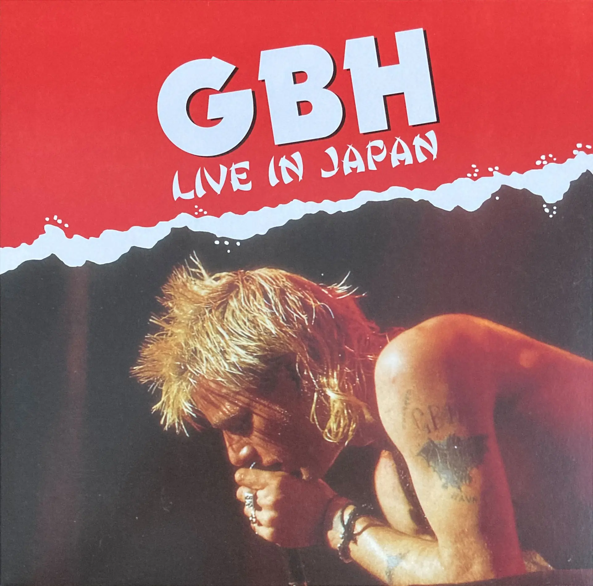 GBH - Live In Japan · BLACK LP 1