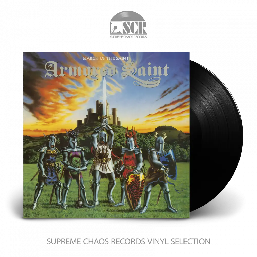 ARMORED SAINT - March Of The Saint · BLACK LP (Heavy Metal Vinyl)