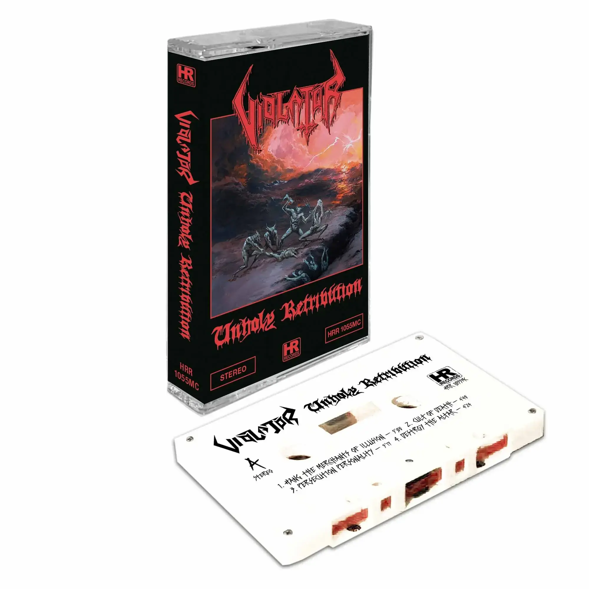 Violator · Unholy Retribution | White Tape