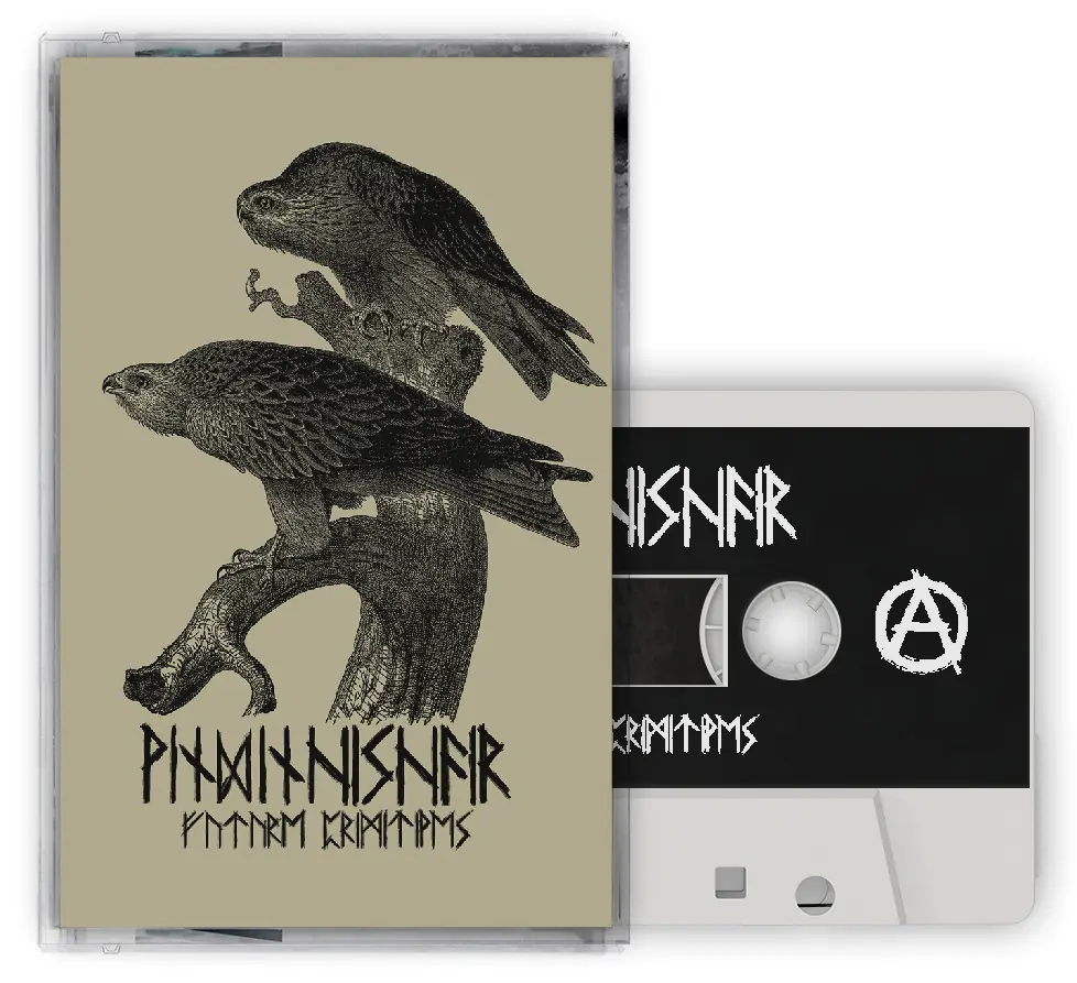 WIND IN HIS HAIR - Future Primitives · CLEAR/BLACK TAPE WIND IN HIS HAIR - Future Primitives · CLEAR/BLACK TAPE (Black Metal/Sludge Tapes)
