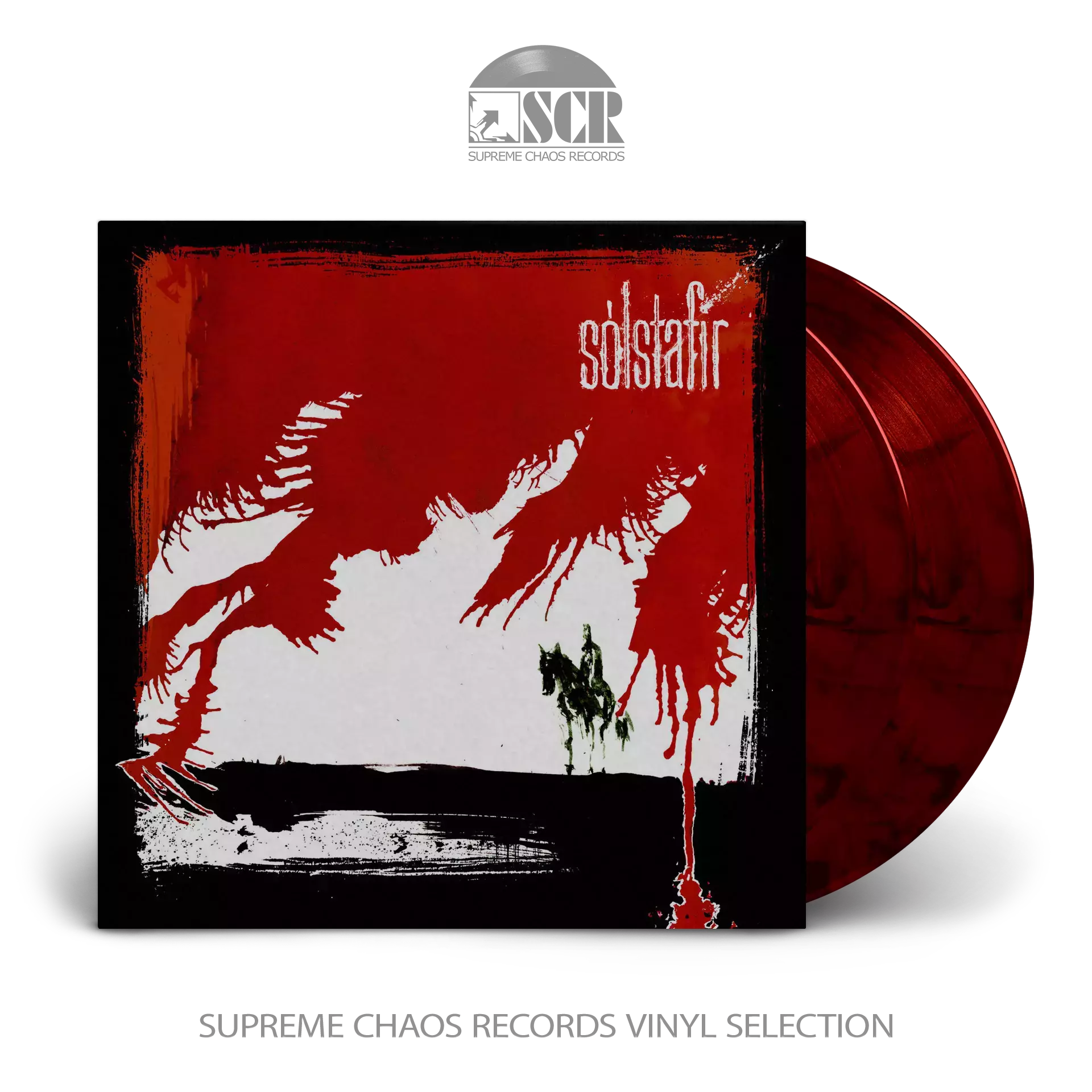 SOLSTAFIR - Svartir Sandar [RED/BLACK MARBLED DLP]