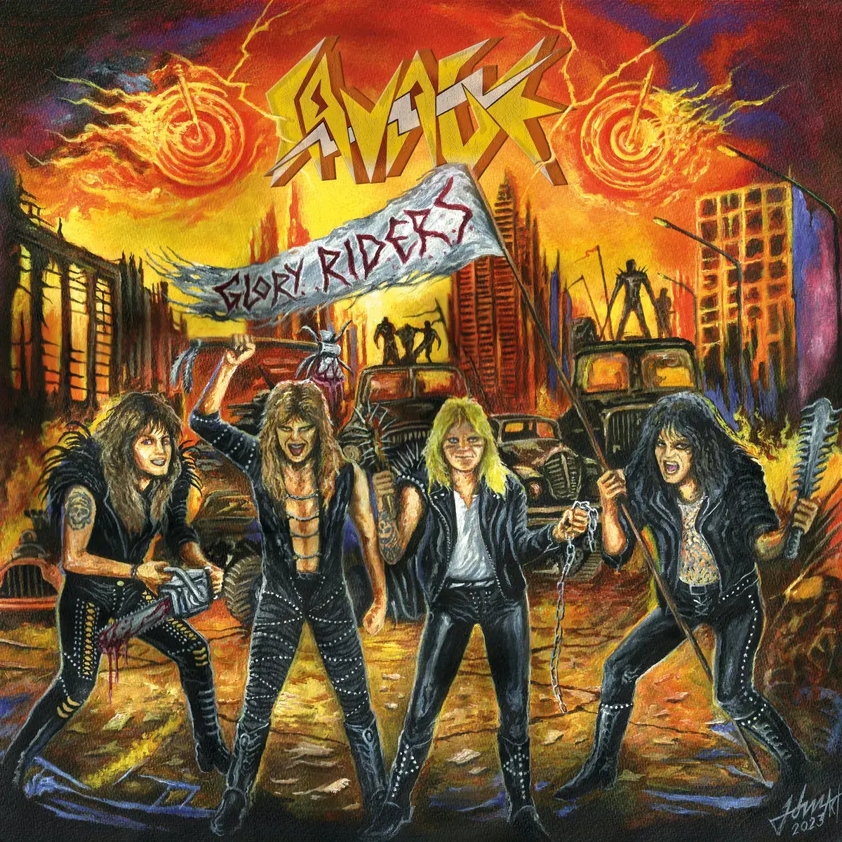 SAVAGE - Glory Riders · CD (Heavy Metal CDs)