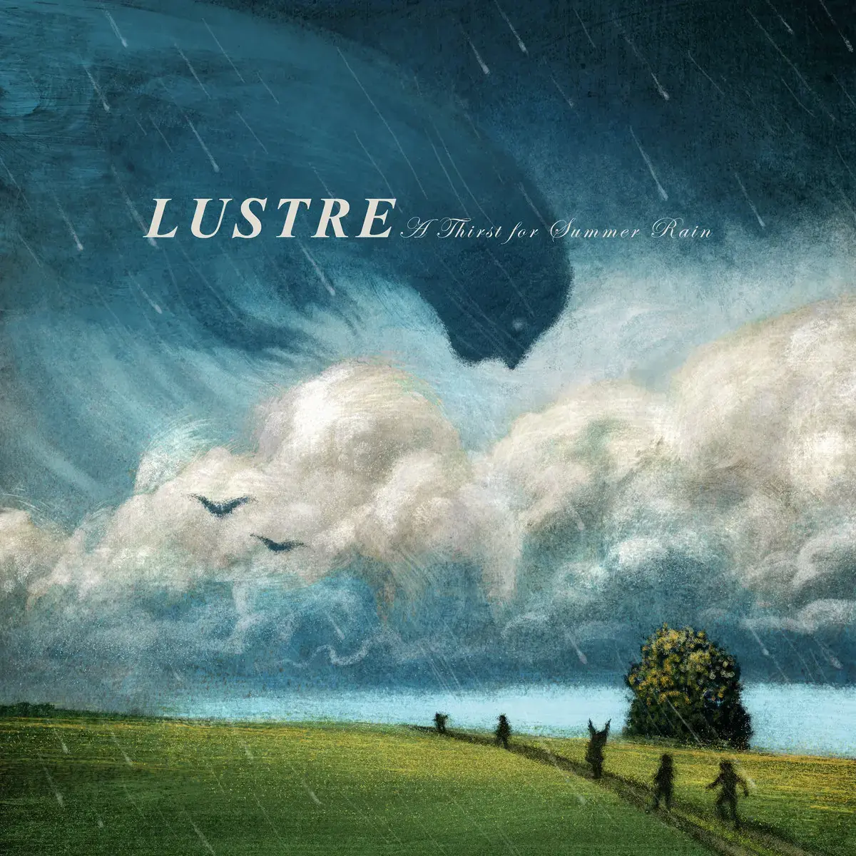 LUSTRE · A Thirst For Summer Rain | BLACK LP (Black Metal/Ambient Vinyl) · Picture 1