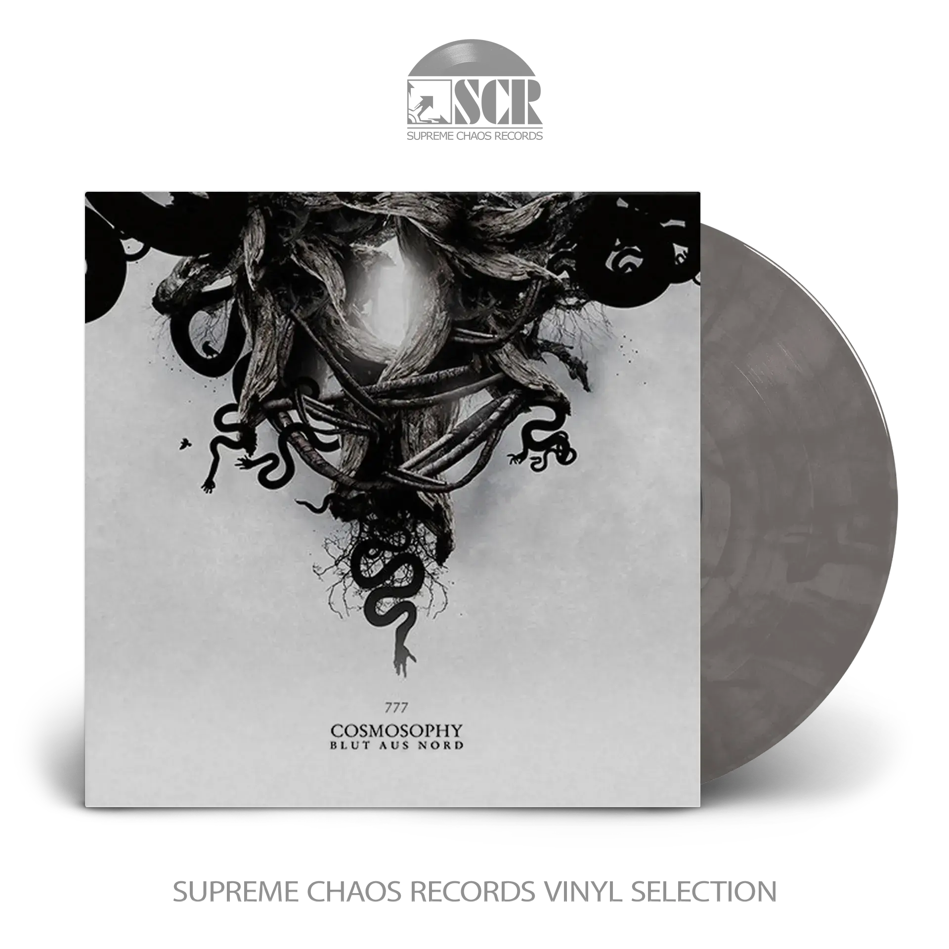 BLUT AUS NORD · 777 - Cosmosophy | CLEAR/BLACK MARBLED LP BLUT AUS NORD · 777 - Cosmosophy | CLEAR/BLACK MARBLED LP (Black Metal Vinyl)