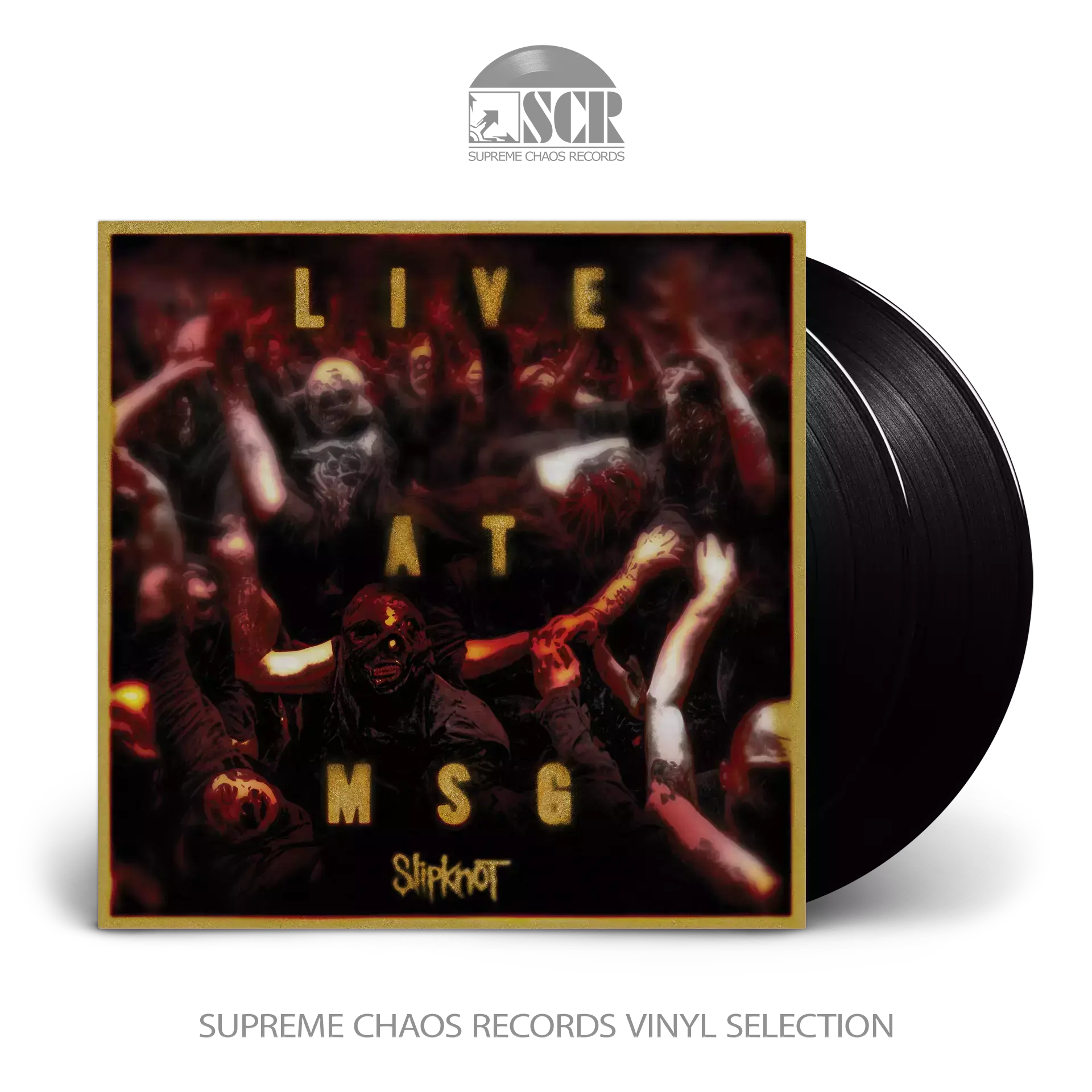 SLIPKNOT - Live At MSG 2009 · BLACK 2LP (Groove Metal Vinyl)