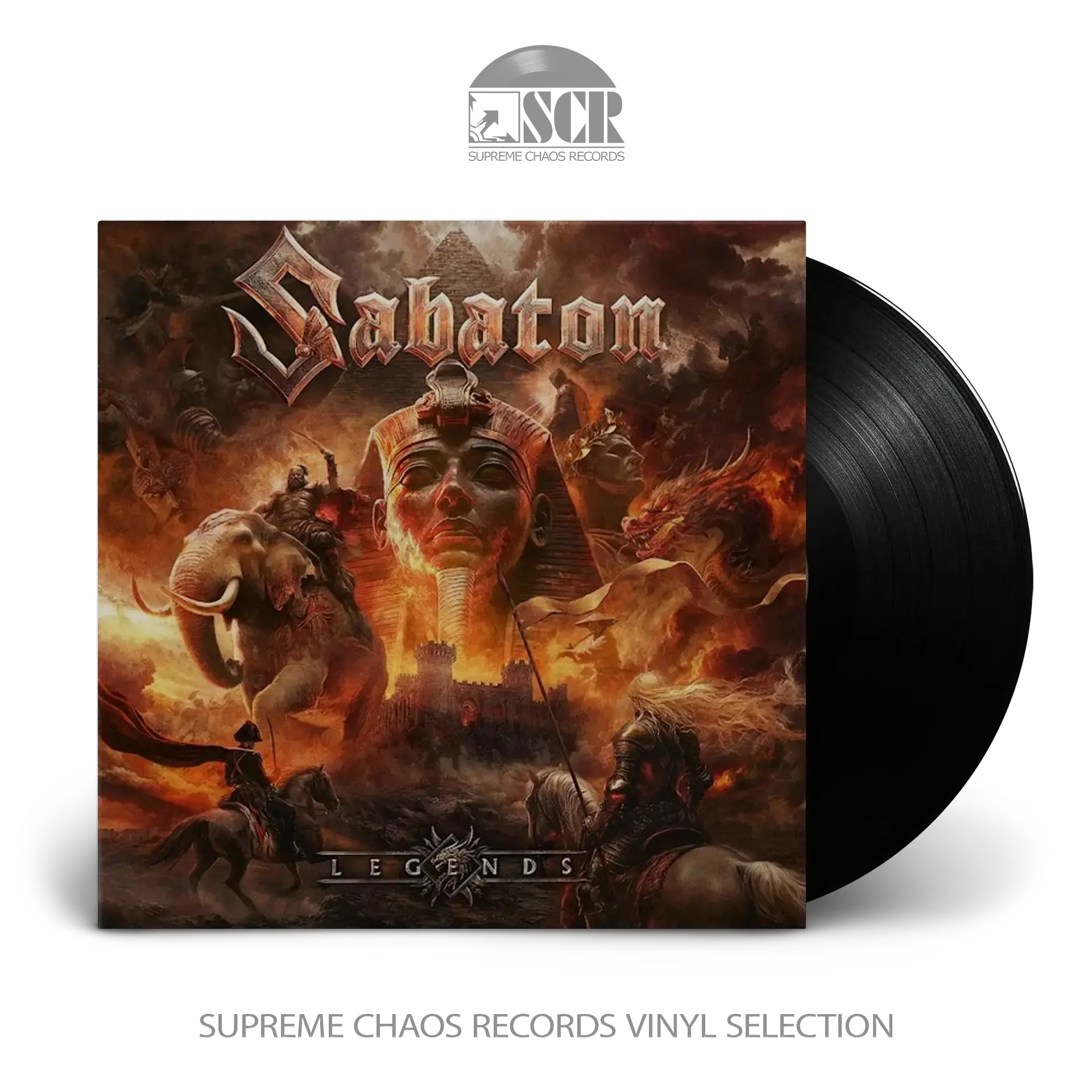 SABATON · Legends | BLACK LP SABATON · Legends | BLACK LP (Power Metal Vinyl)